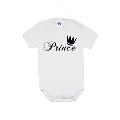 Бебешко боди с надпис Prince