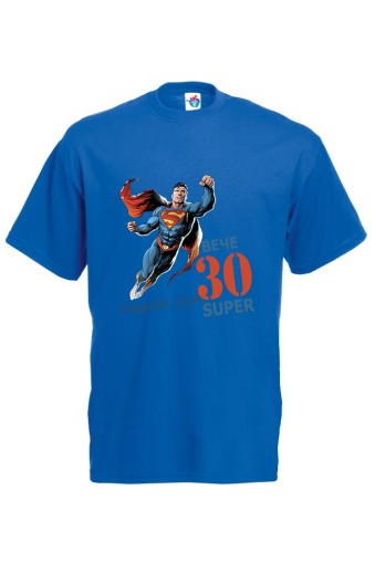 Мъжка тениска за Рожден ден Толкова години съм Супер Септември