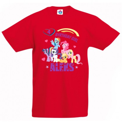 Детска тениска ЧРД с Пони