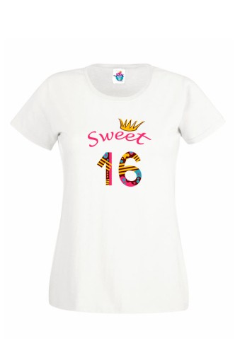 Дамска тениска за рожден ден Sweet July