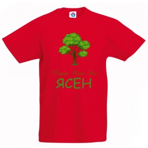 Детска тениска  за Цветница- Честит Имен Ден, Ясен