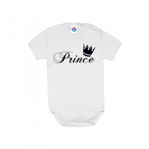 Бебешко боди с надпис Prince