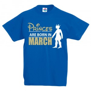 Детска тениска Принцовете са родени през ...