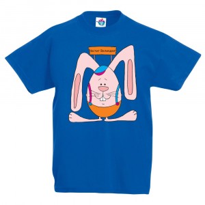 Детска тениска за Великден - Зайче Честит Великден