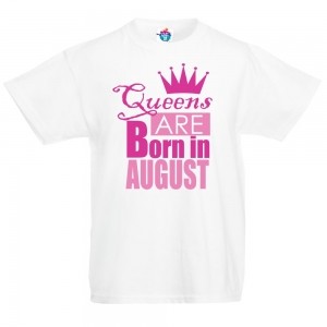 Детска тениска Кралиците са родени през ...