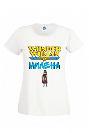 Дамска тениска за Архангеловден Жената чудо Милена
