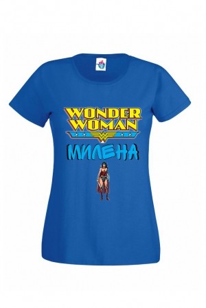 Дамска тениска за Архангеловден Жената чудо Милена