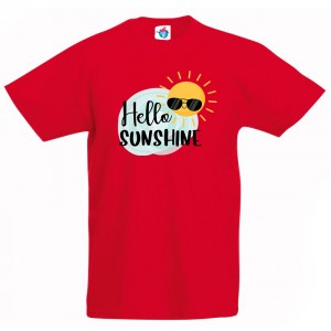 Детска тениска Здравей слънце!