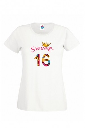 Дамска тениска за рожден ден Sweet February