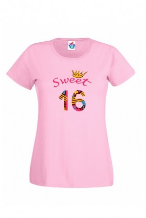 Дамска тениска за рожден ден Sweet February