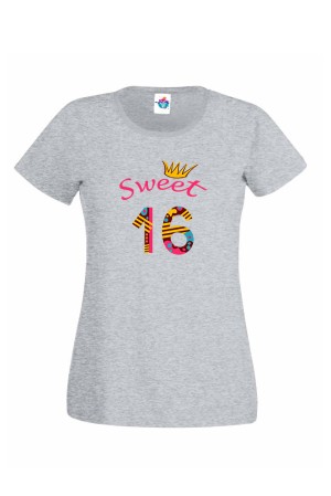 Дамска тениска за рожден ден Sweet June