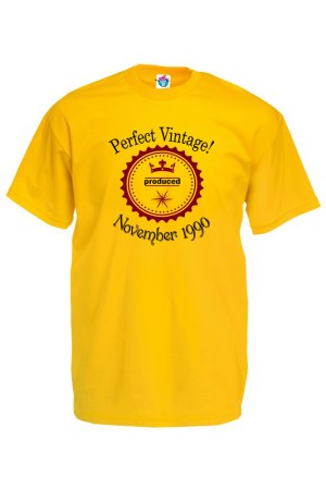 Мъжка тениска за Рожден ден  Perfect vintage November