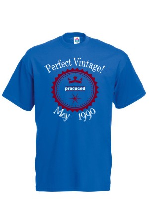 Мъжка тениска за Рожден ден  Perfect vintage May