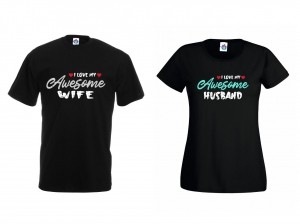 Тениски За Двойки Съпруг И Съпруга