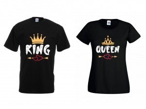 Тениски За Двойки King Queen