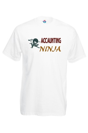Тениска Счетоводител Нинджа