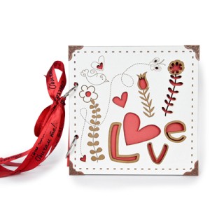 Гравиран фотоалбум Love