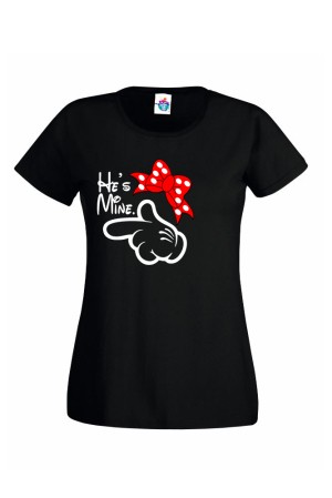 Дамска Тениска за двойки - He's Mine