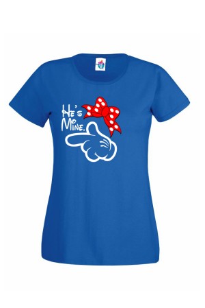Дамска Тениска за двойки - He's Mine